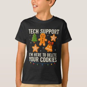 Camiseta Soporte técnico para mujeres Estoy aquí para elimi