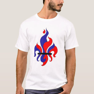 Camiseta ¡Soporte y lucha de flor de Ashley!