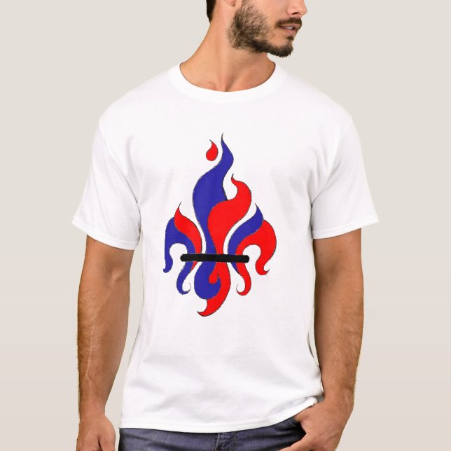 Camiseta ¡Soporte y lucha de flor de Ashley! (Anverso)