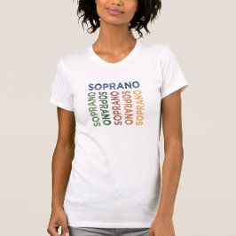 Camiseta Soprano Colorful