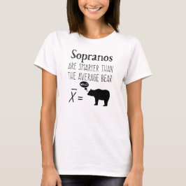 Camiseta Soprano divertida - Oso medio