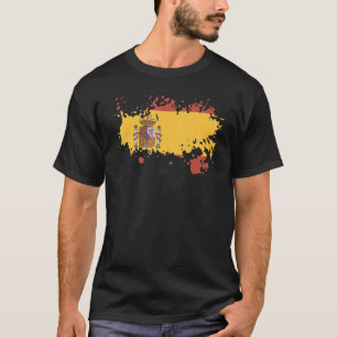 Camiseta Sopvenir de la bandera nacional de España para hom