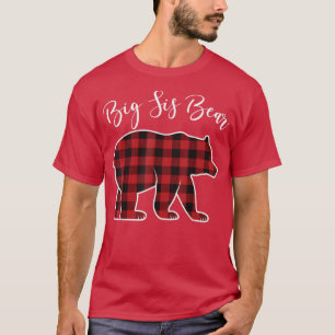 Camiseta Sor Bear Pajama Red Buffalo Xmas Funny Family C
