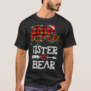 Camiseta Sor Bear Pajama Red Buffalo Xmas Funny Family C