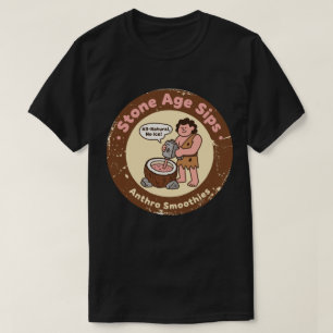 Camiseta Sorbitos Saludables de la Edad de Piedra Retro