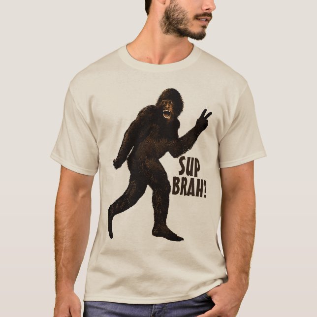Camiseta ¿Sorbo Brah de Bigfoot? (Anverso)