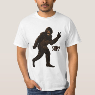 Camiseta ¿Sorbo de la paz de Bigfoot?