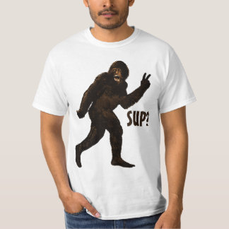 Camiseta ¿Sorbo de la paz de Bigfoot?