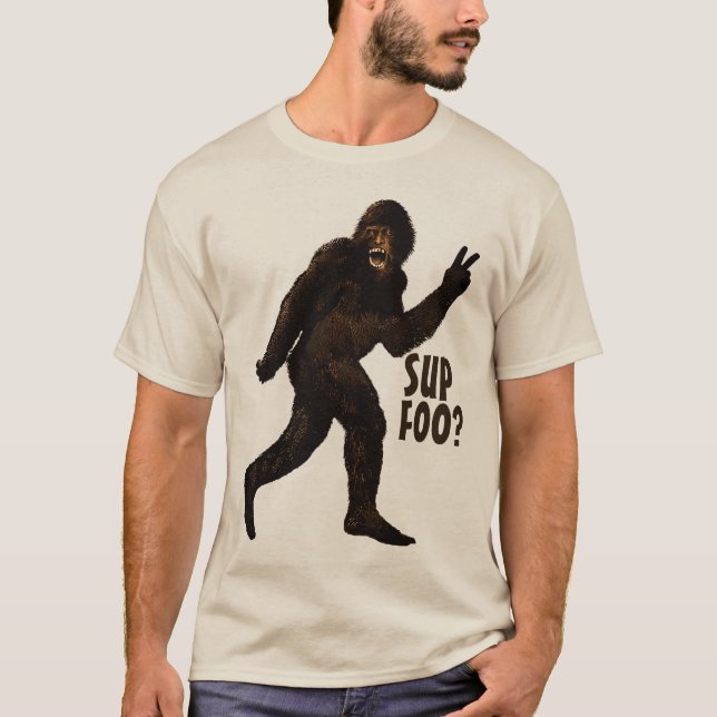 Camiseta ¿Sorbo Foo de Bigfoot? (Anverso)