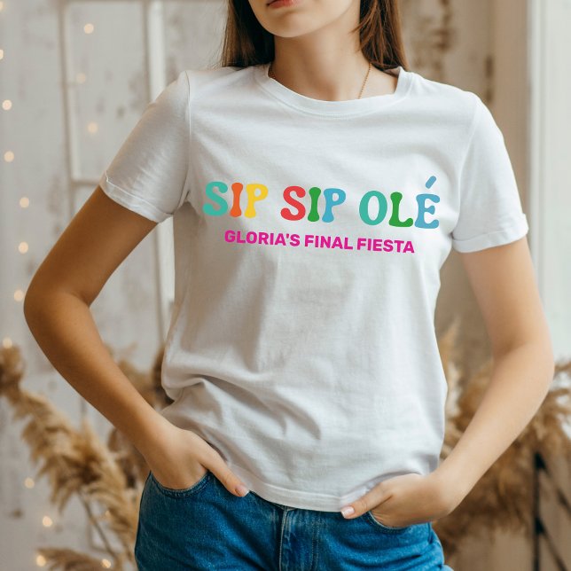 Camiseta Sorbo Sorbo Ole Despedida de Soltera Final Fiesta (Subido por el creador)