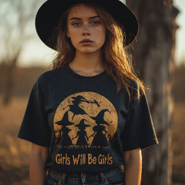 Camiseta Sorcière - Chicas serán Chicas feministas
