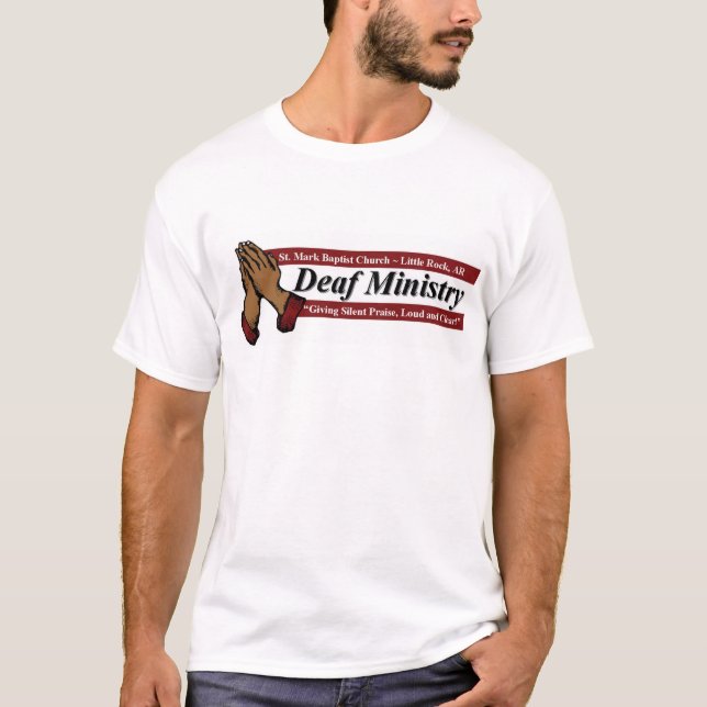 Camiseta sorda del ministerio de St Mark (Anverso)