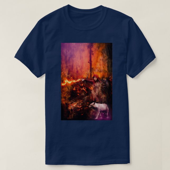 Camiseta Sordera En La Guerra (Diseño del anverso)