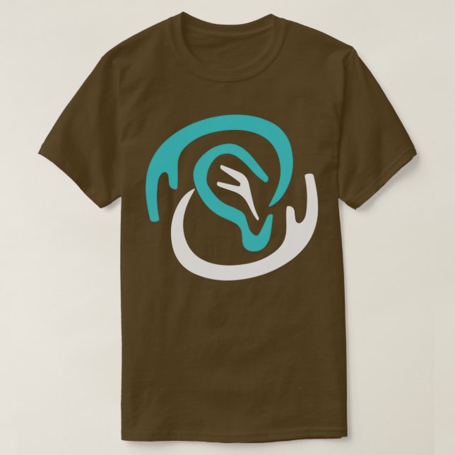 Camiseta Sordo Abstrato Oreja Cochlear (Diseño del anverso)