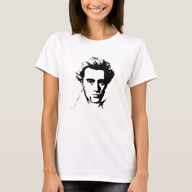 Camiseta Søren Aabye Kierkegaard (Anverso)
