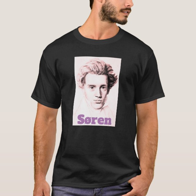 Camiseta Søren Kierkegaard (Anverso)