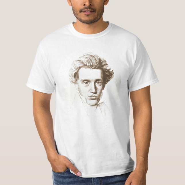 Camiseta Søren Kierkegaard - filósofo existencialista
