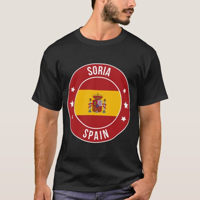 Camiseta Soria, Spain City T-Shirt (Anverso)