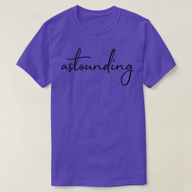 Camiseta Sorprendente 1 (Diseño del anverso)
