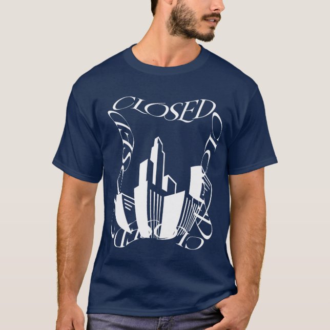 Camiseta Sorprendente arte del paisaje urbano: arte distors (Anverso)