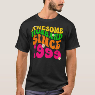 Camiseta Sorprendente esposo desde el aniversario del Boda