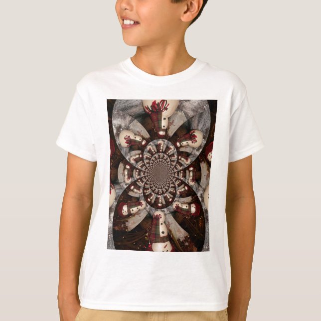 Camiseta Sorprendente hombre de nieve (Anverso)