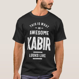 Camiseta Sorprendente Kabir Funny Regalos De Novedad Nombre