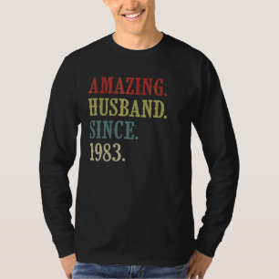 Camiseta Sorprendente marido desde la aventura retro 39 Bod