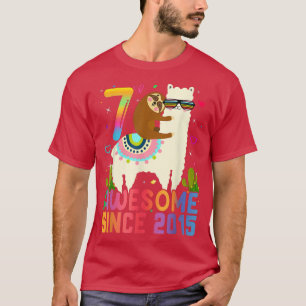 Camiseta Sorprendente niño de 7 años desde 2015 7º regalo d