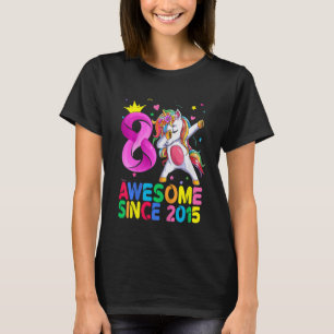 Camiseta Sorprendente niño desde 2015 Dabbing Unicorn, octa