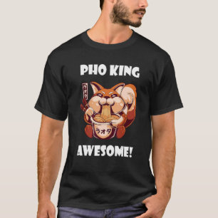 Camiseta Sorprendente sopa de fideos vietnamitas de Pho Fox