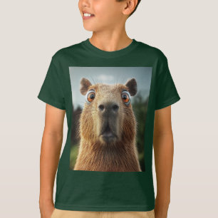 Camiseta Sorprendido Cierre De Capibara