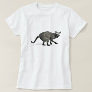 Camiseta Sorprendido Raccoon