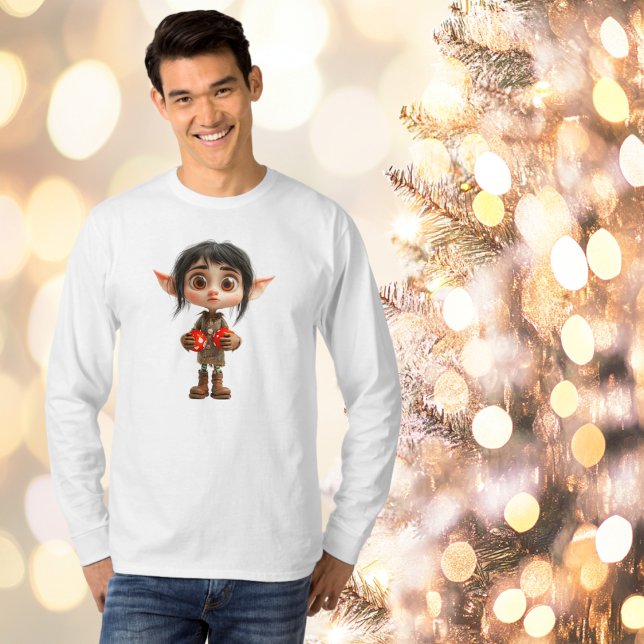 Camiseta Sorprendidos Chicas Navidades Elf Men's Tee (Subido por el creador)