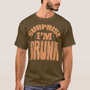 Camiseta Sorpresa de Hombres Estoy Borracho Fiesta de Solte