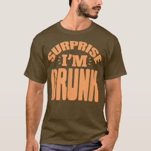 Camiseta Sorpresa de Hombres Estoy Borracho Fiesta de Solte