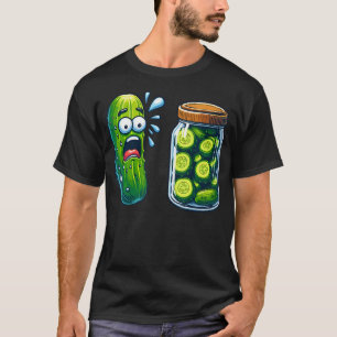 Camiseta Sorpresa Divertida de Pepino en Escabeche Un Pepin