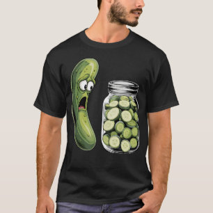 Camiseta Sorpresa Divertida de Pepino en Escabeche Un Pepin