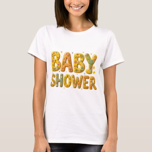 Camiseta Sorpresa para baby shower (Anverso)