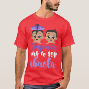 Camiseta Sorpresa Vas a ser Abuela: Anuncio de embarazo gra