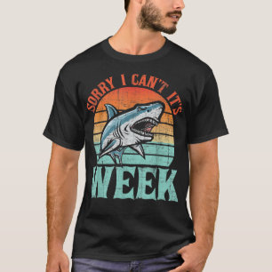 Camiseta Sorry I Can't - Marine Biologist Shark Lovers Wild