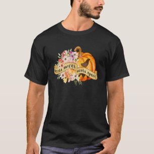 Camiseta Sorta Sweet Sorta Spooky Flowe Jack O' Lantern H