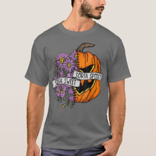 Camiseta Sorta Sweet Sorta Spooky Funny Hallowen Pumpkin 25
