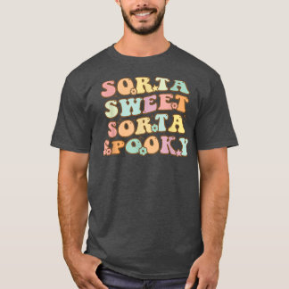 Camiseta Sorta Sweet Sorta Spooky Men Guay Retro Hall
