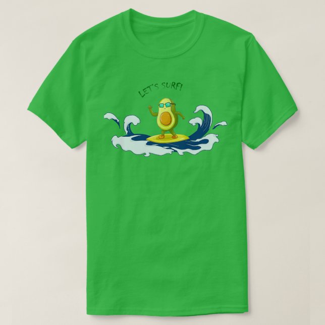 Camiseta sortilegio aguacate (Diseño del anverso)