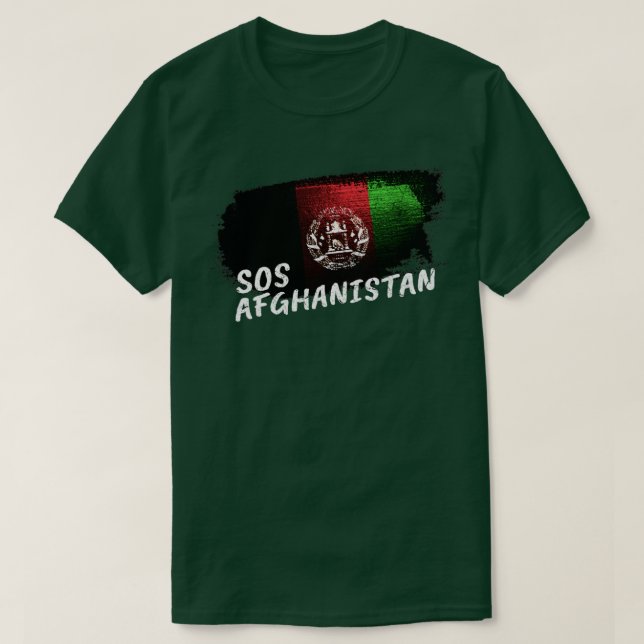 Camiseta SOS afghanistan1 (Diseño del anverso)