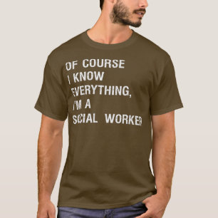 Camiseta Sospechoso de ser trabajador social que dice prima