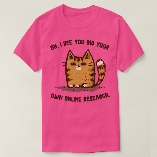 Camiseta Sospechoso gato 2 (Diseño del anverso)
