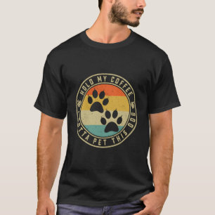 Camiseta Sostén Mi Café Tengo Mascota Este Perro Perro Grac