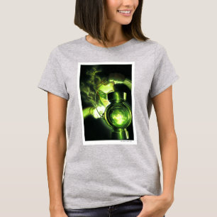 Camiseta Sostener la linterna verde